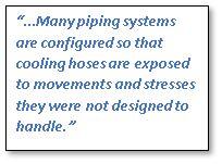 steel mill cooling hoses