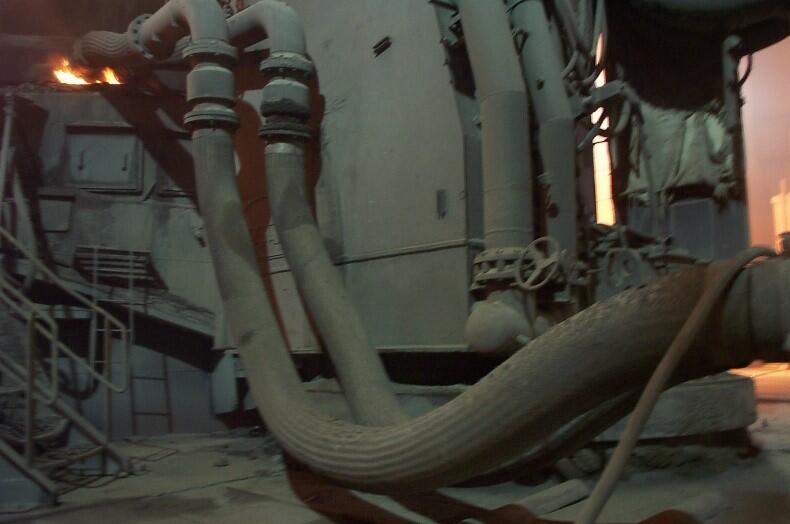 EAF cooling hose