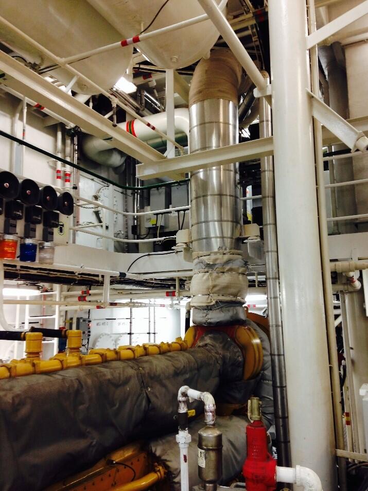 marine propulsion expansion joint