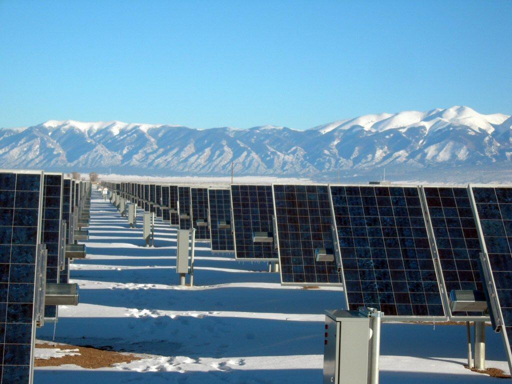 green energy solar panels