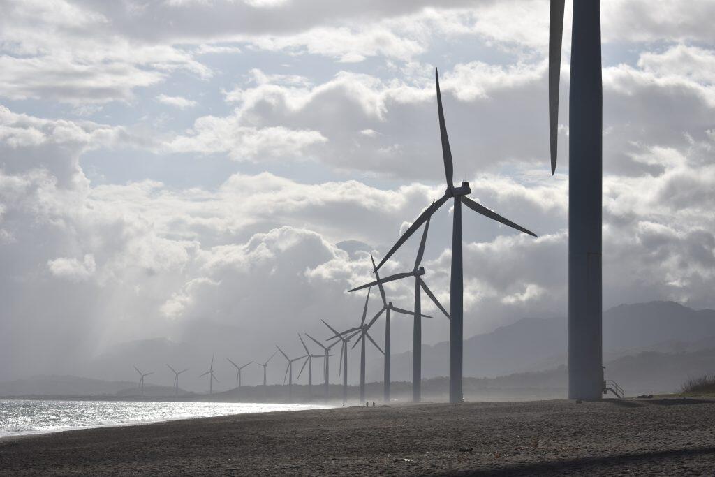 green energy wind mills